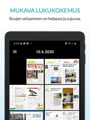 Päivän lehti android App screenshot 4